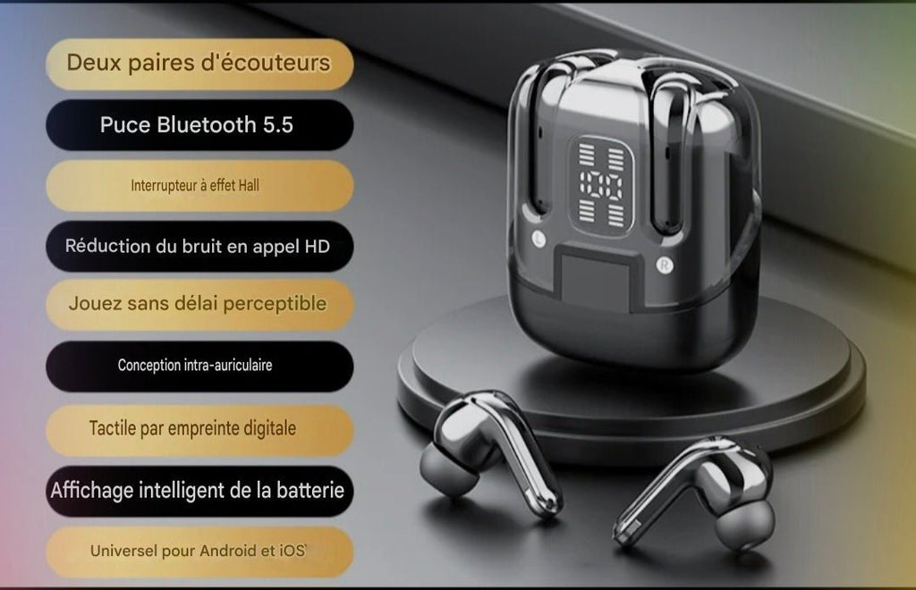 AirPods 4 écouteurs Livie Stone 