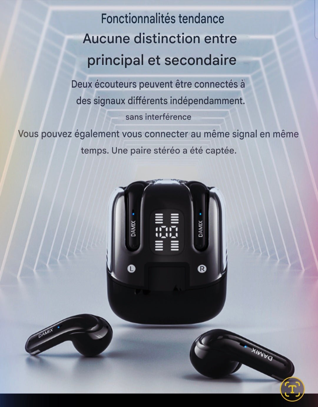 AirPods 4 écouteurs Livie Stone 